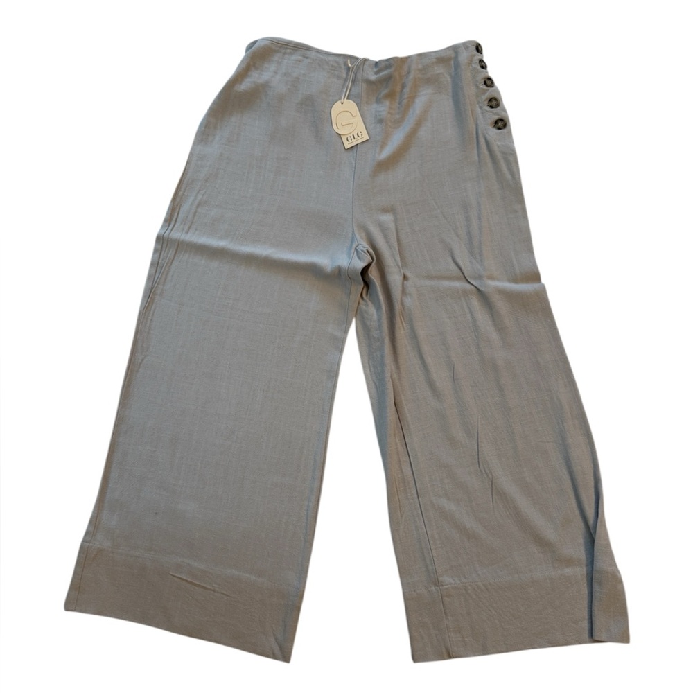 Wide Leg Linen Pants NWT